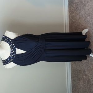 Navy Cocktail Dress